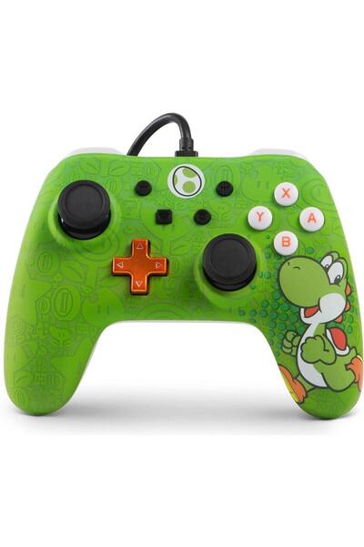 Powera Switch Kablolu Oyun Kolu Lisanslı Yoshi Edition