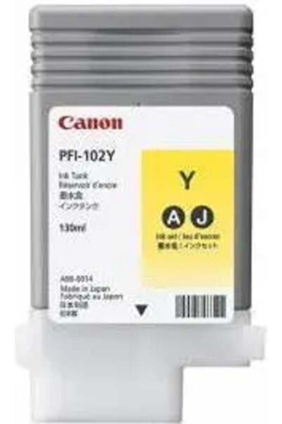 Canon Cartuș de cerneală PFI-102Y Galben