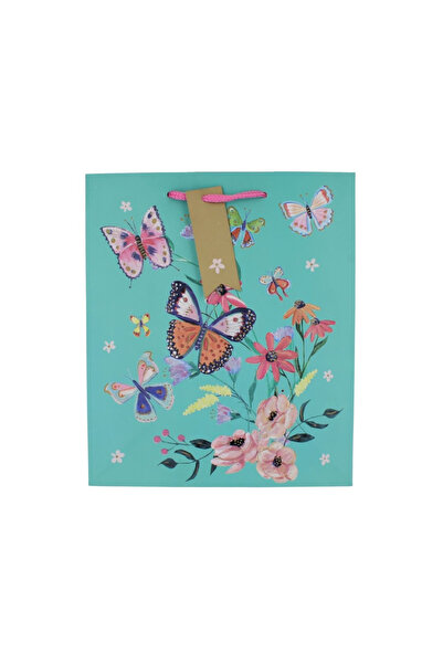 Eurowrap Clairefontaine M Flying Butterflies Bag