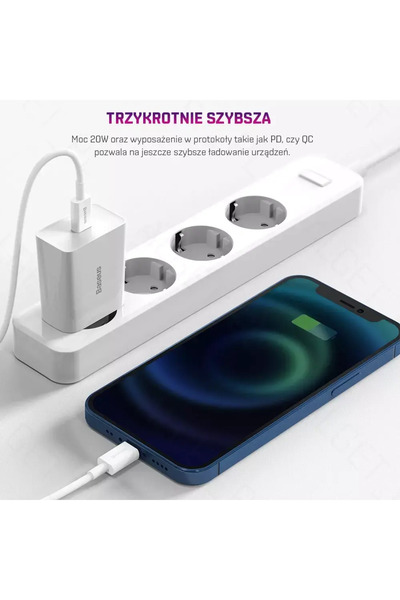 Other Încărcător de călătorie Baseus Speed Mini 1C Încărcător rapid 20W EU Ne...