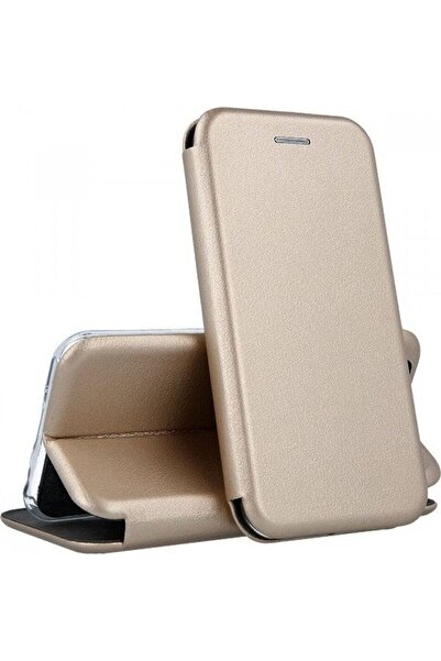 Beline Husă tip carte magnetică pentru iPhone 13 / 14 6.1 " auriu