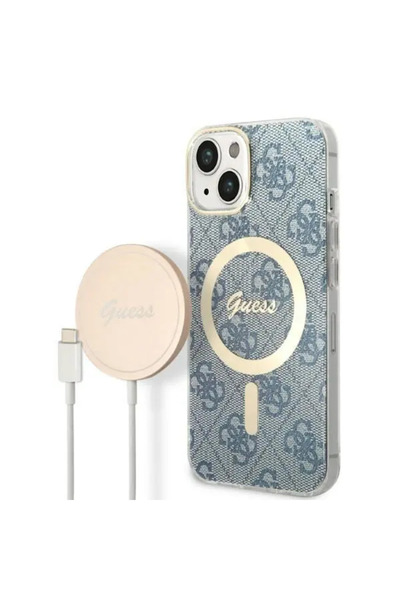 Other Guess GUBPP14SH4EACSB Husă + Încărcător wireless Apple iPhone 14 husă r...