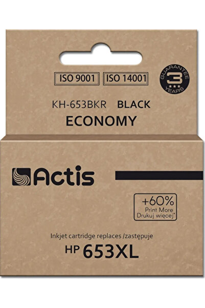 Other Actis Ink Ink Actis KH-653BKR (replacement for HP 653XL 3YM75AE; Premiu...