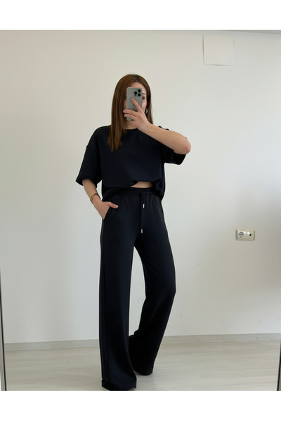 BayBayan ΓΥΝΑΙΚΕΙΟ ΣΕΤ ΦΟΡΜΑΣ MODAL LYCRA ΜΕ ΚΟΝΤΟ ΜΑΝΙΚΙ, ΆΝΕΤΟ, ΨΗΛΟΜΕΣΗ, Φ...