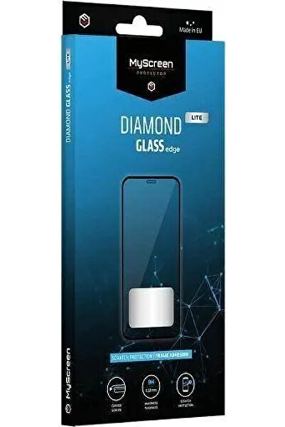 MyScreen Sticlă Diamond Edge Lite FG pentru Vivo Y75 5G/Y75s 5G, negru, cu ad...