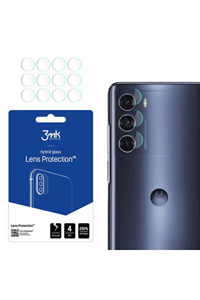 3MK Protecție lentilă Motorola Moto G200 5G [PACHET DE 4]
