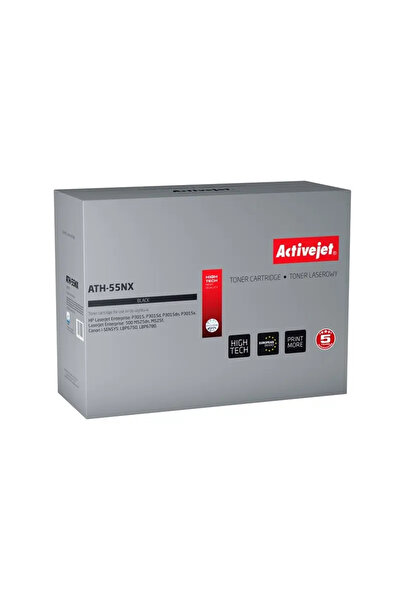 ActiveJet ATH-55NX (заместител на HP 55X CE255X, Canon CRG-724H; Supreme; 125...