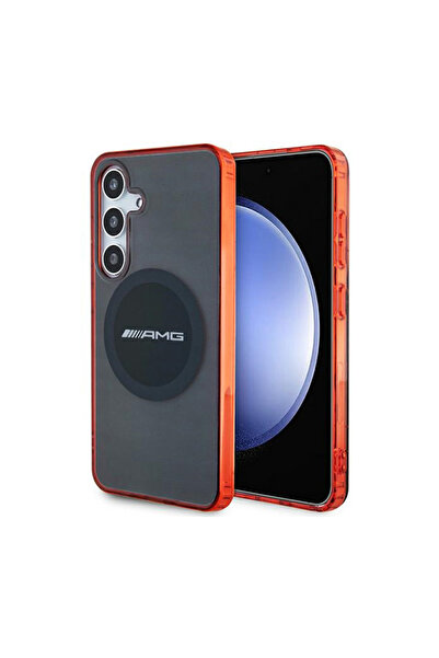 AMG AMHMS24S23HBCK Samsung Galaxy S24 carcasă rigidă transparentă bicoloră Ma...