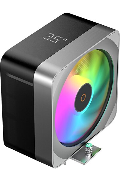 OCYPUS Delta A40 Ex Siyah Digital 120 mm INTEL(1700P/1851P)-AMD Uyumlu Hava S...