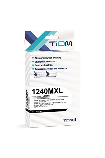 Other Tiom Ink Cartridge Tiom for Brother LC1240 | MFC-J5910DW | magenta