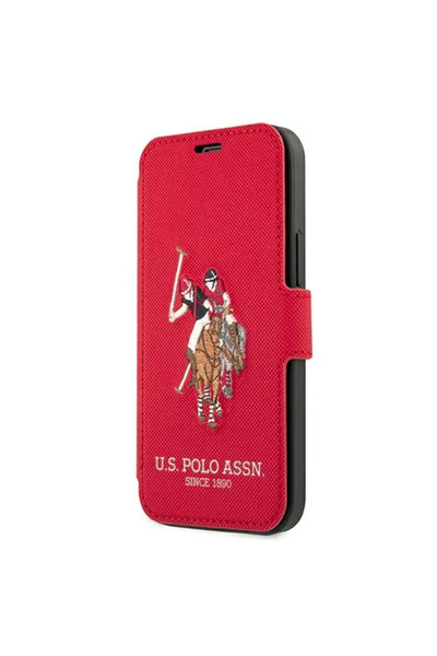 Other Husă iPhone 12 mini 5.4 " Coleția de broderii US Polo roșu/roșu "