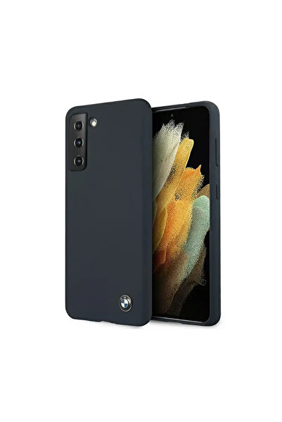 BMW BMHCS21MSILNA Samsung Galaxy S21+ Plus carcasă rigidă bleumarin Silicon S...
