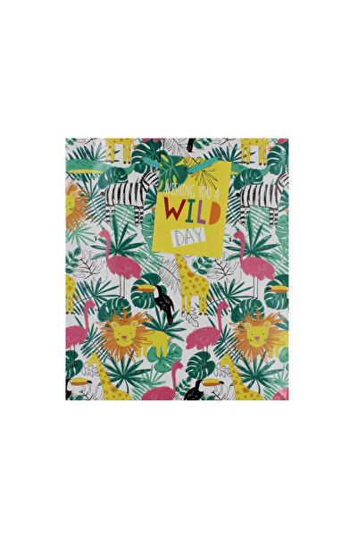 Eurowrap Χάρτινη τσάντα δώρου με ζώα της ζούγκλας "