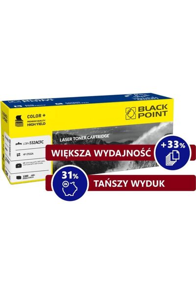 Black Point Toner Cartridge LCBPH532ACFY Yellow Replacement for 205A (BLHCF53...