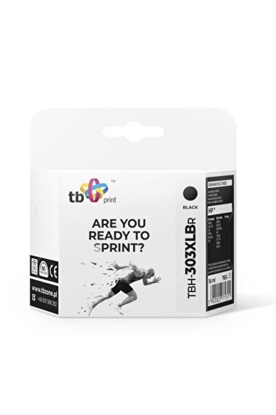 Other TB Print Ink Cartridge for HP Envy Photo 6200 TBH-303XLBR BK Reframed