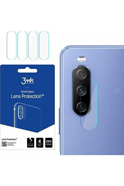 3MK Protecție lentile Sony Xperia 10 III 5G [PACHET DE 4]