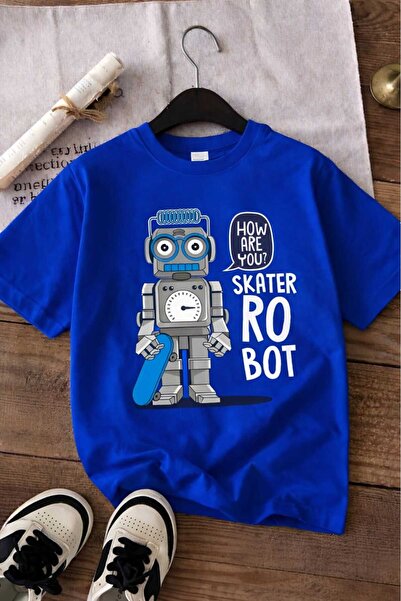 DM DOLCE MORE ΡΟΜΠΟΤ ΠΩΣ ΕΙΣΑΙ ΤΟΥΣ; ΠΑΙΔΙΚΟ ΜΠΛΟΥΖΑΚΙ ΟΥΝΙΣΕΞ ΜΕ ΣΤΑΜΠΑ 5GH1