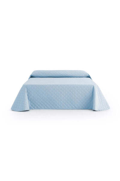 Sofazip Cuvertură pat matlasată Sofazip, culoare azur 180 x 270 cm