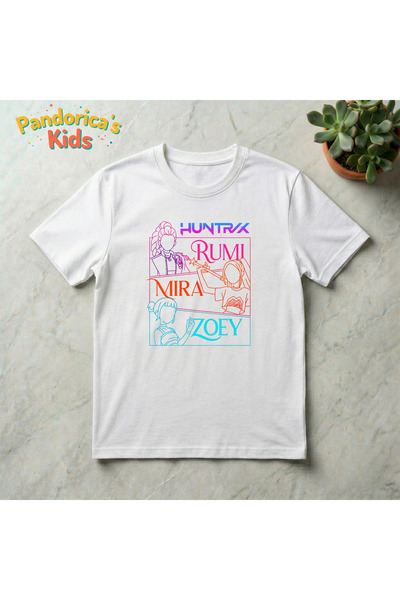 Grafftee Clothing تي شيرت Pandorica's Kpop Demon Hunters (صائدو الشياطين) مصن...
