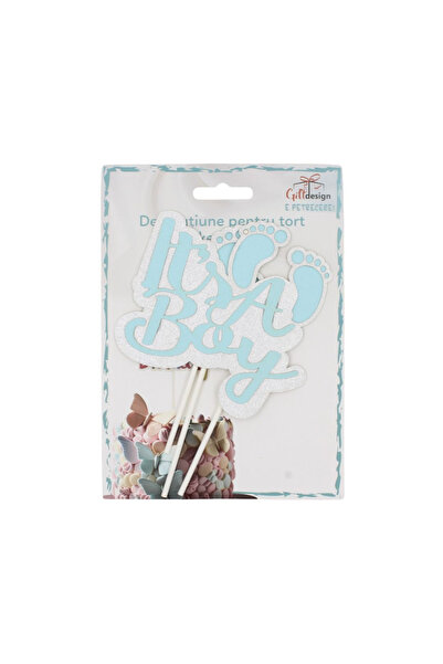 Gift Design Mesaj pentru decorul tortului: Este un băiat