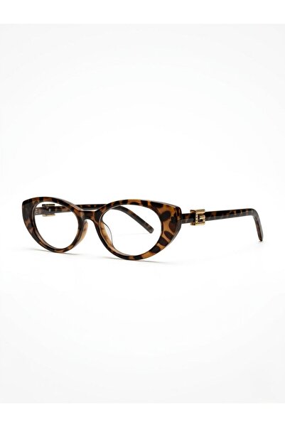 Goldmine Women's Blueblock Goldmine's Oval Blue Light Protection Glasses Leopard