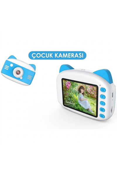 Dean Mepa X900 Dijital Çocuk Fotoğraf Makinesi Selfie Kamera 3.5 İnç Dijital Çocuk Kamerası 1080p (m
