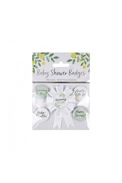 Gift Design Insigne din plastic pentru petrecerea Baby Shower