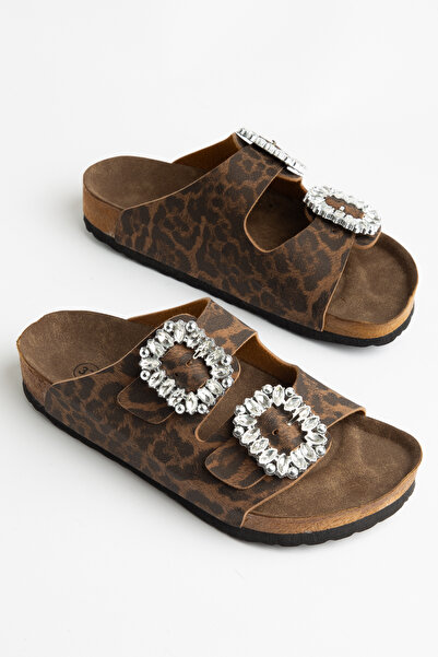 Sabella Moda Παντόφλες Ορθοπεδική σόλα Πλήρους εφαρμογής με υλικό δέρματος ST...