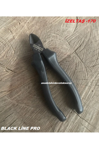 İzeltaş BLACK LİNE PRO 170MM YANKESKİ CARBON ÇELİK KOMBİNE YAN KESKİ ORJ