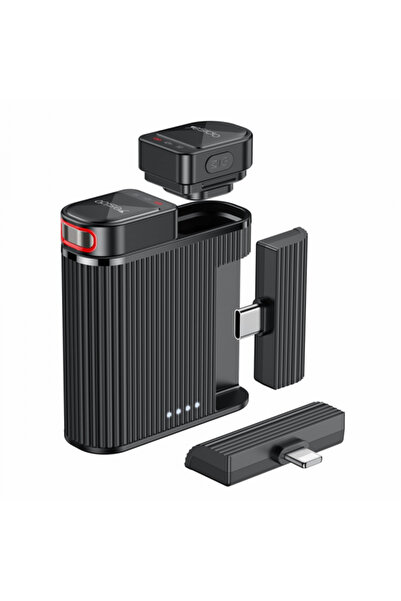 Yesido Μικρόφωνο λαβαλιέρα, Yesido, Lightning, Σετ 2 τεμαχίων, Μαύρο