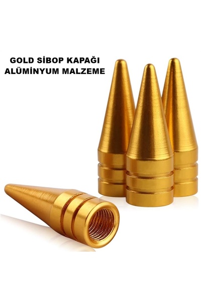 midline Alüminyum Sibop Kapağı Gold Altın Rengi Kurşun Tip Alüminyum malzeme ...