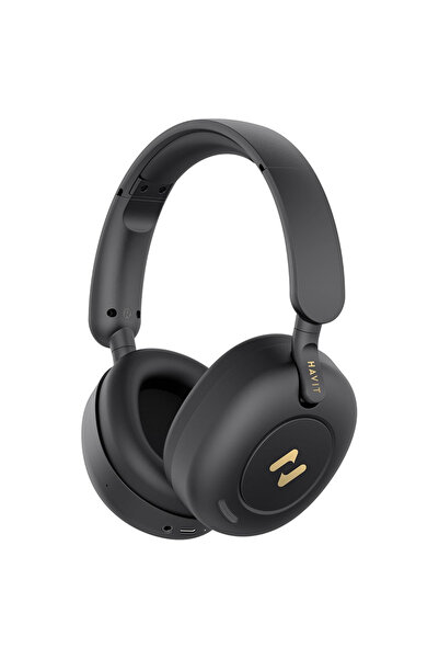 Havit Casti over-ear Bluetooth, Havit, Bluetooth 5.3, ANC, Multipoint, Black