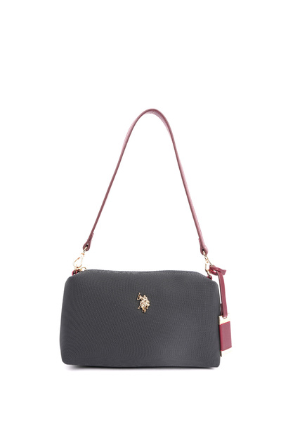 U.S. Polo Assn. Geantă de umăr pentru femei albastru-marin-roșu claret Us26274