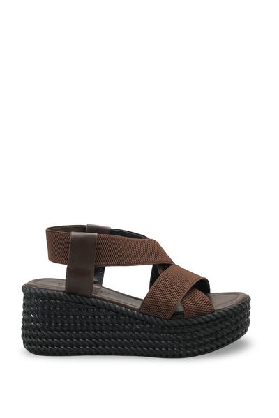 Riccon Vela Diva Women's High Heeled Sandals 0012460 Brown