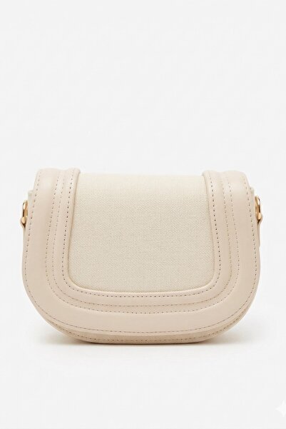 VELLABAGS Cream Women's Bag – Minimalist Stylish Crossbody & Shoulder Bag