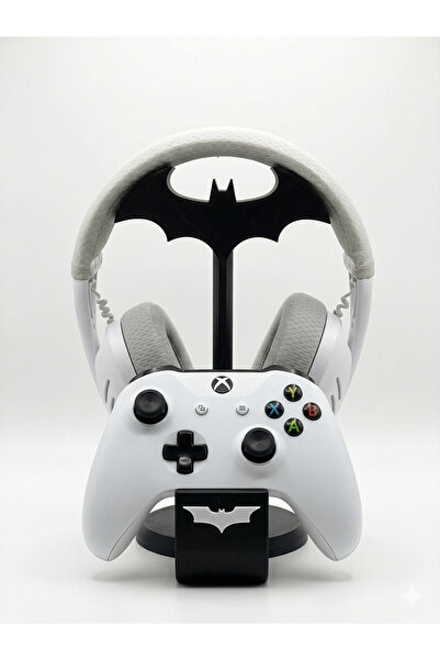 Miralux Batman Gamer Kulaklık Standı Xbox & Playtation Uyumlu Gamepad / Kol T...