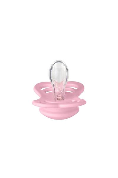 Bibs Supreme Silikon Emzik - Baby Pink 0-6 Ay