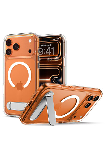 Apple Θήκη Spigen για iPhone 17 Pro - Ultra Hybrid S MagSafe - Διαφανές/Λευκό