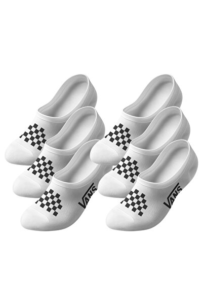 Vans ΚΛΑΣΙΚΕΣ ΚΑΛΤΣΕΣ CANOODLE ΣΧΕΔΙΟ ΣΚΑΚΙ 6 ΤΕΜΑΧΙΑ ΛΕΥΚΟ/ΜΑΥΡΟ 34.5-38