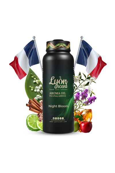 Lyon Scent Aroma Oil (NIGHT BLOOM 500ml), luxurious and elegant fragrance for...