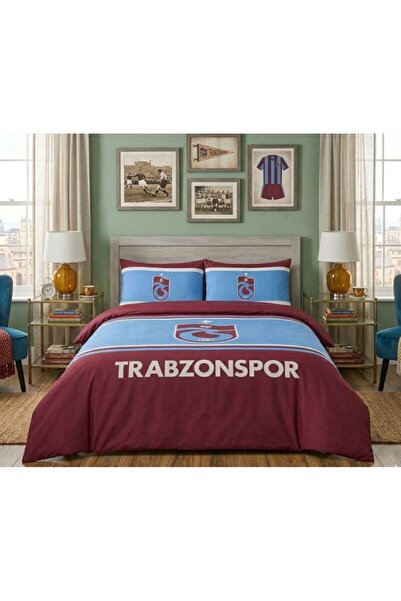 Taç ΝΕΑ ΣΕΖΟΝ ΑΔΕΙΟΔΟΤΗΜΕΝΟ ΣΕΤ ΠΑΠΛΩΜΑΤΩΝ ΔΙΠΛΟΥ ΑΤΟΜΟΥ TRABZON-SPOR ARMA