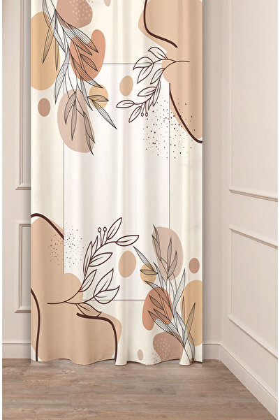 GREENDECOR Geometrik Desen İskandinav Yaprak Mermer Desenli Özel Tasarımlı Di...