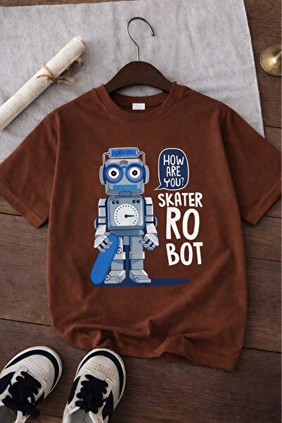 E-ROMA ΡΟΜΠΟΤ ΠΩΣ ΕΙΣΑΙ ΤΟΥΣ; ΠΑΙΔΙΚΟ ΜΠΛΟΥΖΑΚΙ ΟΥΝΙΣΕΞ ΜΕ ΣΤΑΜΠΑ 5GH1