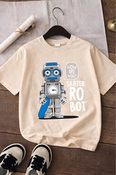 E-ROMA ΡΟΜΠΟΤ ΠΩΣ ΕΙΣΑΙ ΤΟΥΣ; ΠΑΙΔΙΚΟ ΜΠΛΟΥΖΑΚΙ ΟΥΝΙΣΕΞ ΜΕ ΣΤΑΜΠΑ 5GH1