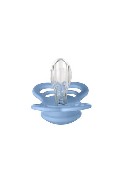 Bibs Supreme Silikon Emzik - Sky Blue 0-6 Ay
