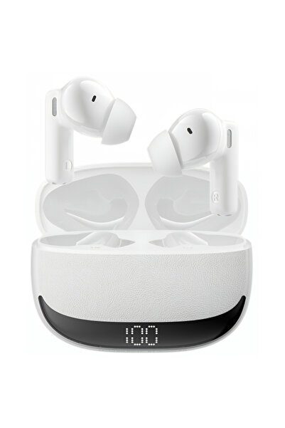 Bwoo Handsfree Bluetooth BW40, TWS, ANC, Alb