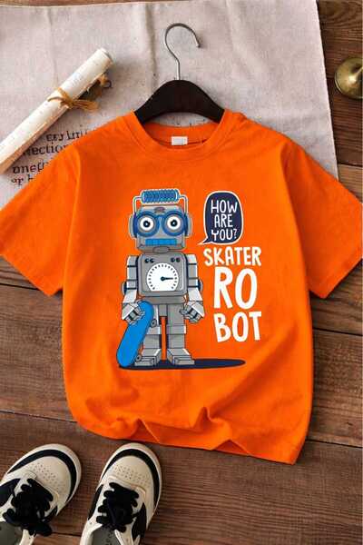 DM DOLCE MORE ΡΟΜΠΟΤ ΠΩΣ ΕΙΣΑΙ ΤΟΥΣ; ΠΑΙΔΙΚΟ ΜΠΛΟΥΖΑΚΙ ΟΥΝΙΣΕΞ ΜΕ ΣΤΑΜΠΑ 5GH1