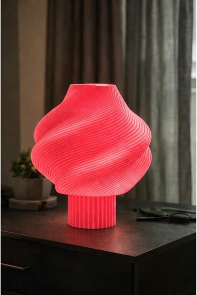 MODAT Modern Minimal Dekoratif Abajur - Masa Lambası - Yatak Odası Gece Lambası - LED Ampul Dahil