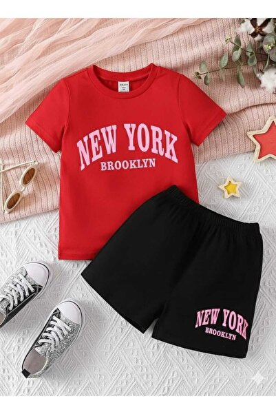 Nice Clothes ΚΑΛΟΚΑΙΡΙΝΟ ΠΑΙΔΙΚΟ ΜΠΛΟΥΖΑΚΙ ΚΑΙ ΣΟΡΤΣ UNISEX (ΕΚΤΥΠΩΣΗ NEWYORK...