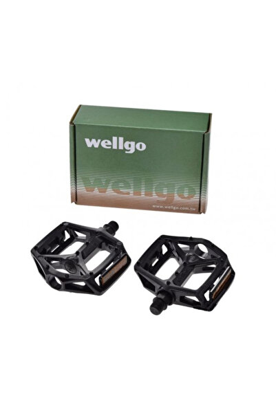Wellgo Set 2 pedale, filet 9/16 , culoare negru